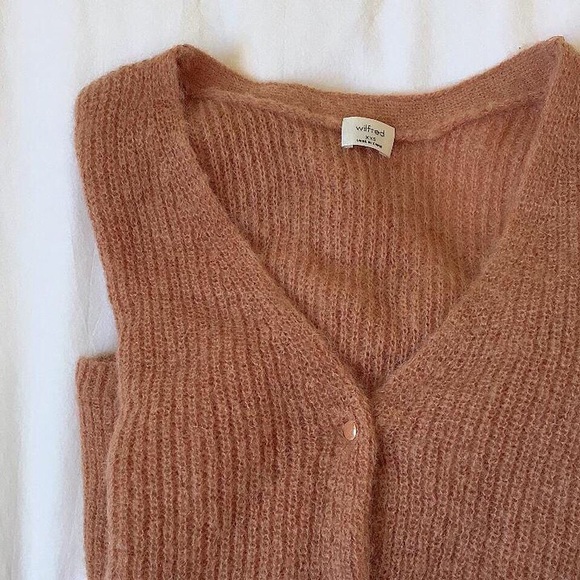 Aritzia wilfred classic knit cardigan - Picture 2 of 4